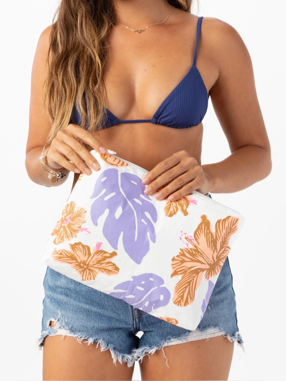 NWT Aloha Collection Mid Pouch in Pape’ete Ube